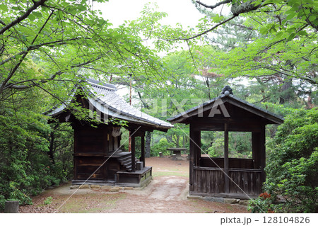 要害山の今伊勢神社(広島県 廿日市市 宮島) 要害山の今伊勢神社(広島県 廿日市市 宮島) 128104826