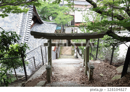 要害山の今伊勢神社(広島県 廿日市市 宮島) 要害山の今伊勢神社(広島県 廿日市市 宮島) 128104827