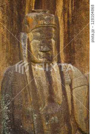 豊後大野市 普光寺の磨崖仏 豊後大野市 普光寺の磨崖仏 128104868