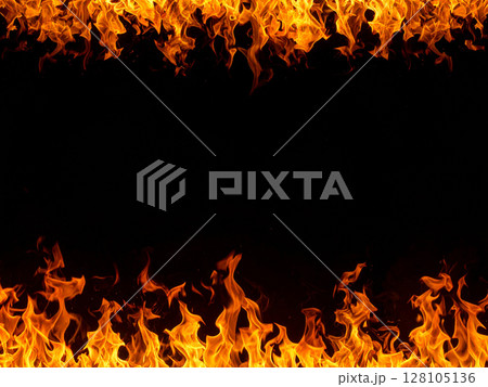 火 炎 黒背景 火 炎 黒背景 128105136