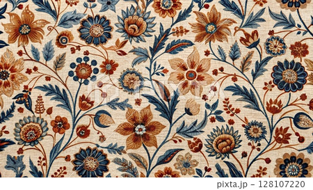 Adana Turkey fabric pattern seamless Background 128107220