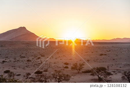 The Namibian Desert near Cha-re The Namibian Desert near Cha-re 128108132