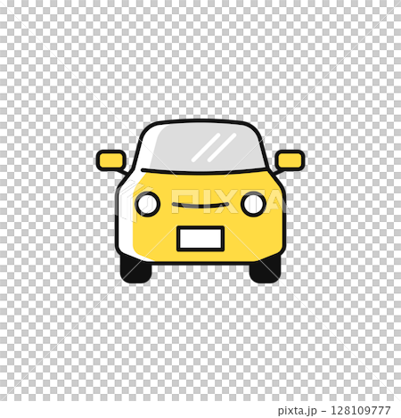 自動車のシンプルなベクターアイコンイラスト素材 128109777