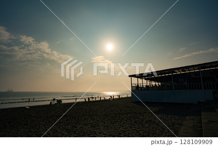 ビーチの海の家 ビーチの海の家 128109909