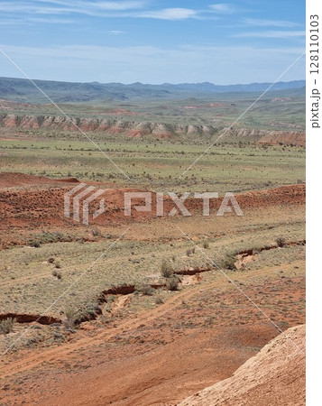 Beautiful landscape of nature. Wonderful valley in spring. Beautiful landscape of nature. Wonderful valley in spring. 128110103