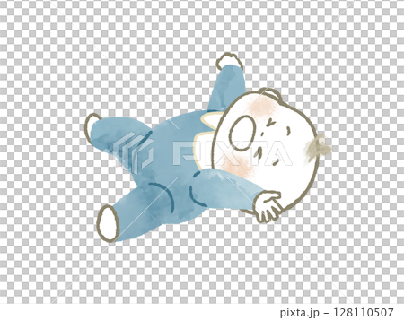 Happy Baby - Watercolor Happy Baby - Watercolor 128110507