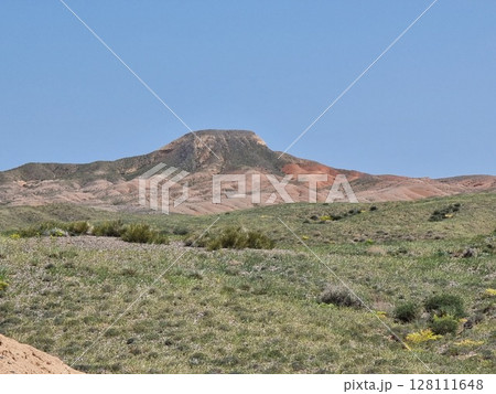 Beautiful Landscape With Mountains In The Background 128111648