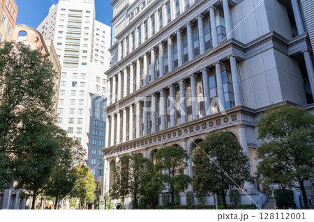 東京都港区 汐留 イタリア街の風景 東京都港区 汐留 イタリア街の風景 128112001