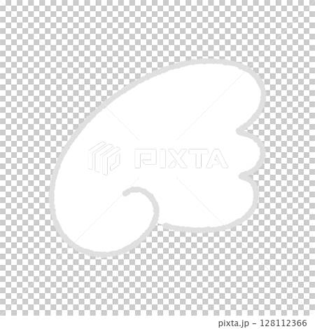 天使の羽や翼のグレーの線画イラスト素材 - シンプルでポップなかわいい手描きのデコレーションパーツ 天使の羽や翼のグレーの線画イラスト素材 - シンプルでポップなかわいい手描きのデコレーションパーツ 128112366
