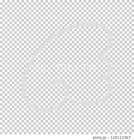 グレーの天使の羽や翼の線画イラスト素材 - シンプルでポップなゆめかわ系の翼のデコレーション グレーの天使の羽や翼の線画イラスト素材 - シンプルでポップなゆめかわ系の翼のデコレーション 128112367