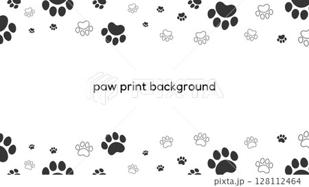 paw print background 128112464