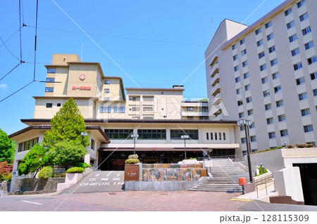 第一滝本館の景観　（北海道登別市） 128115309