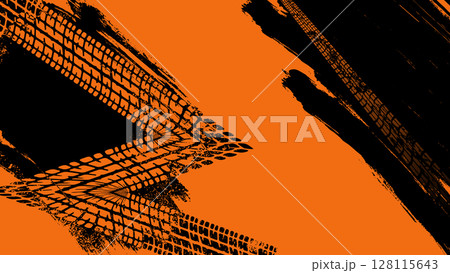 スピード感あるタイヤストローク素材 スピード感あるタイヤストローク素材 128115643