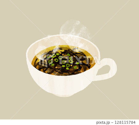 もずくスープ もずくスープ 128115784