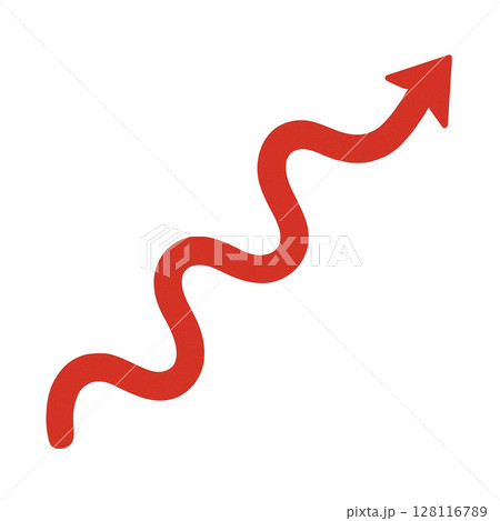 矢印 矢印 128116789