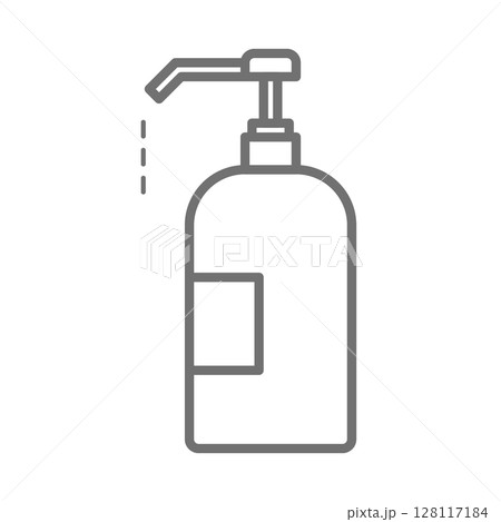 ハンドソープボトルのベクターアイコン_02 128117184