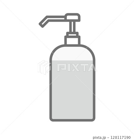 ハンドソープボトルのベクターアイコン_07 128117190