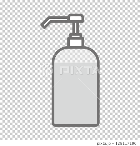 ハンドソープボトルのベクターアイコン_07 128117190