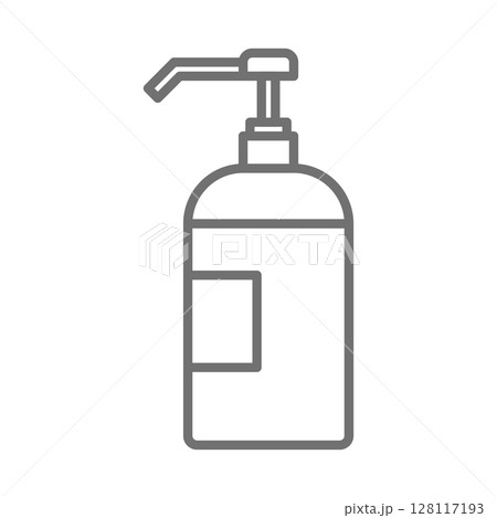ハンドソープボトルのベクターアイコン_10 ハンドソープボトルのベクターアイコン_10 128117193
