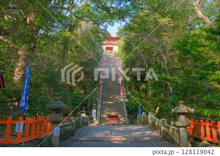 和歌山市 紀州東照宮 参道と侍坂 128119042
