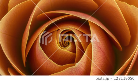 Blooming Flower Timelapse Macro Closeup Opening Petals in Studio Light 128119050