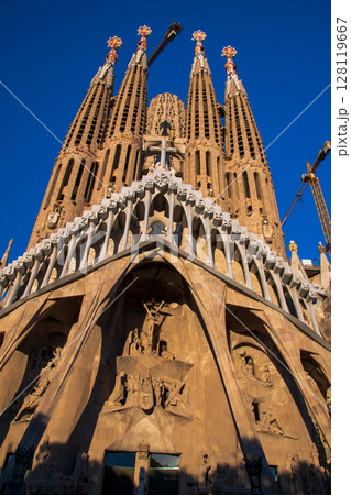 スペインバルセロナの観光風景 スペインバルセロナの観光風景 128119667