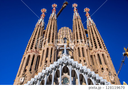 スペインバルセロナの観光風景 128119670