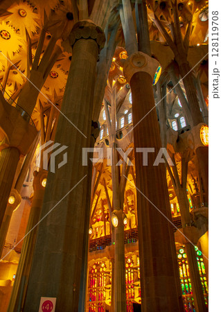 スペインバルセロナの観光風景 スペインバルセロナの観光風景 128119708