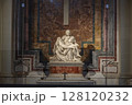 The Pieta Carrara marble sculpture by Michelangelo Buonarroti in Saint Peter's Basilica, Vatican City. May 12, 2025 The Pieta Carrara marble sculpture by Michelangelo Buonarroti in Saint Peter's Basilica, Vatican City. May 12, 2025 128120232