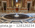 The Pieta Carrara marble sculpture by Michelangelo Buonarroti in Saint Peter's Basilica, Vatican City. May 12, 2025 The Pieta Carrara marble sculpture by Michelangelo Buonarroti in Saint Peter's Basilica, Vatican City. May 12, 2025 128120234