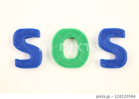 SOSの表示、安全と支援を求めるシンボル 128120566