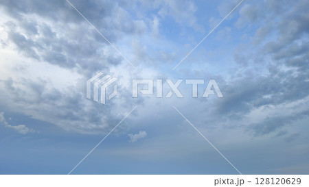 Beautiful sky landscape with clouds Beautiful sky landscape with clouds 128120629