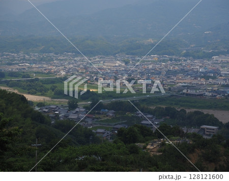和歌山県 紀の川フルーツラインからの眺望 和歌山県 紀の川フルーツラインからの眺望 128121600