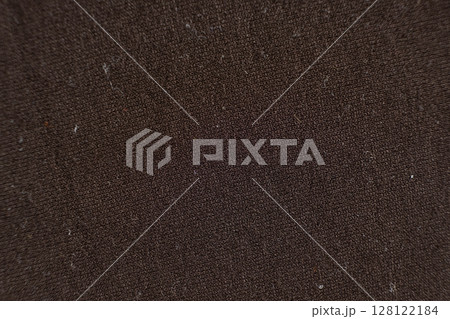 Old shabby synthetic, polyamide and elastane fabric, macro texture 128122184