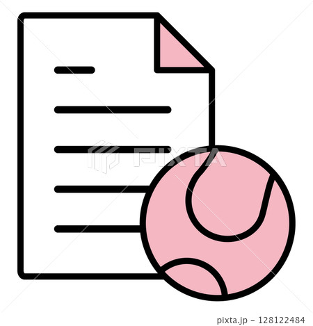 イラストアイコン素材:スポーツファイル308 イラストアイコン素材:スポーツファイル308 128122484