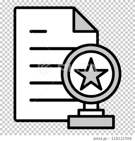 イラストアイコン素材：スポーツファイル331 128122508