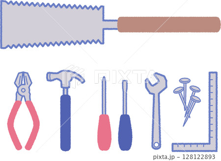 工具のイラスト 工具のイラスト 128122893