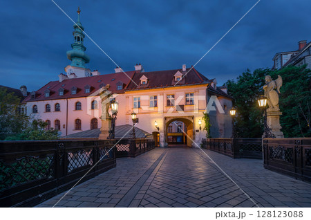 Michalsky most in Bratislava, Slovakia 128123088