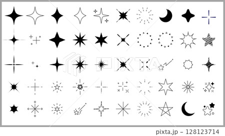 キラキラ飾りセット キラキラ飾りセット 128123714