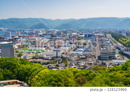 《香川県》坂出市の町並み 《香川県》坂出市の町並み 128123960