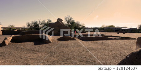 Ancient Casa Grande Ruins National Monument Ancient Casa Grande Ruins National Monument 128124637