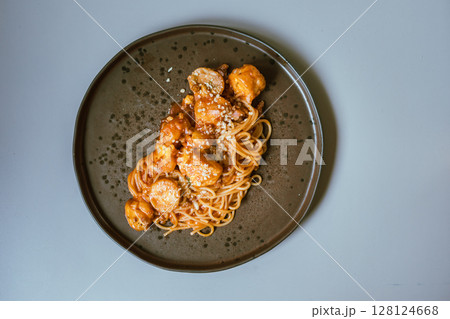 homemade tomato sauce pasta homemade tomato sauce pasta 128124668