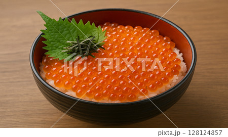 イクラ丼 128124857