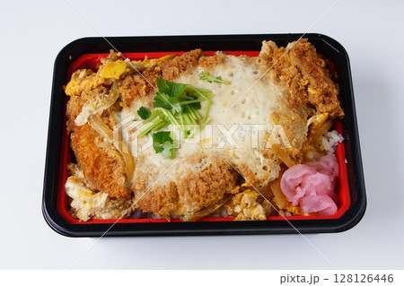 ロースカツ重弁当 128126446