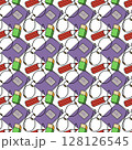 A set of contour elements on the topic of work from home, the concept of freelancing, quarantine. illustration in doodle style for banners and websites. 128126545