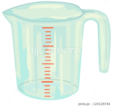 計量カップのイラスト ベクター素材 計量カップのイラスト ベクター素材 128126548