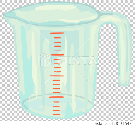 計量カップのイラスト ベクター素材 計量カップのイラスト ベクター素材 128126548