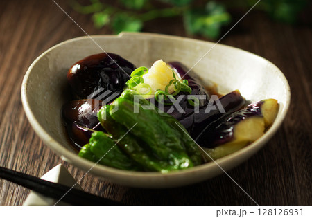 茄子の揚げびたし 茄子の揚げびたし 128126931