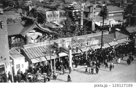 古写真　1918-1933年　東京　日本橋蛎殻町の水天宮 128127189