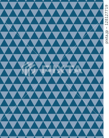 藍色の鱗文様の背景 128127719